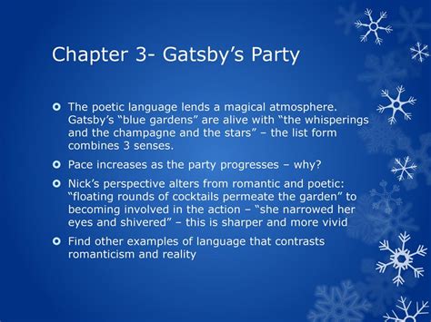 Share Cite. . The great gatsby chapter 3 quotes explained